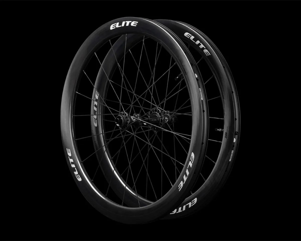 Roues Elite MARVEL II 50D vue latérale – jantes 50 mm pour performance aéro équilibrée