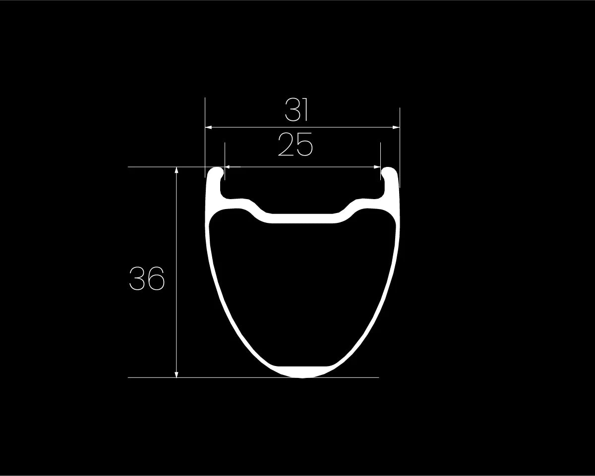 Roues gravel Elitewheels Drive G36