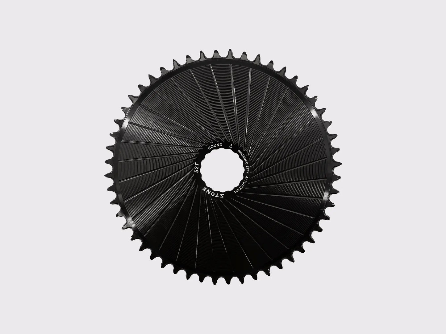 Plateau mono aéro Stone 52T direct mount Easton Cinch aluminium 7075-T651 anodisé noir