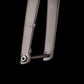 Fourche de vélo de route en carbone aérodynamique avec passage de gaine interne.
