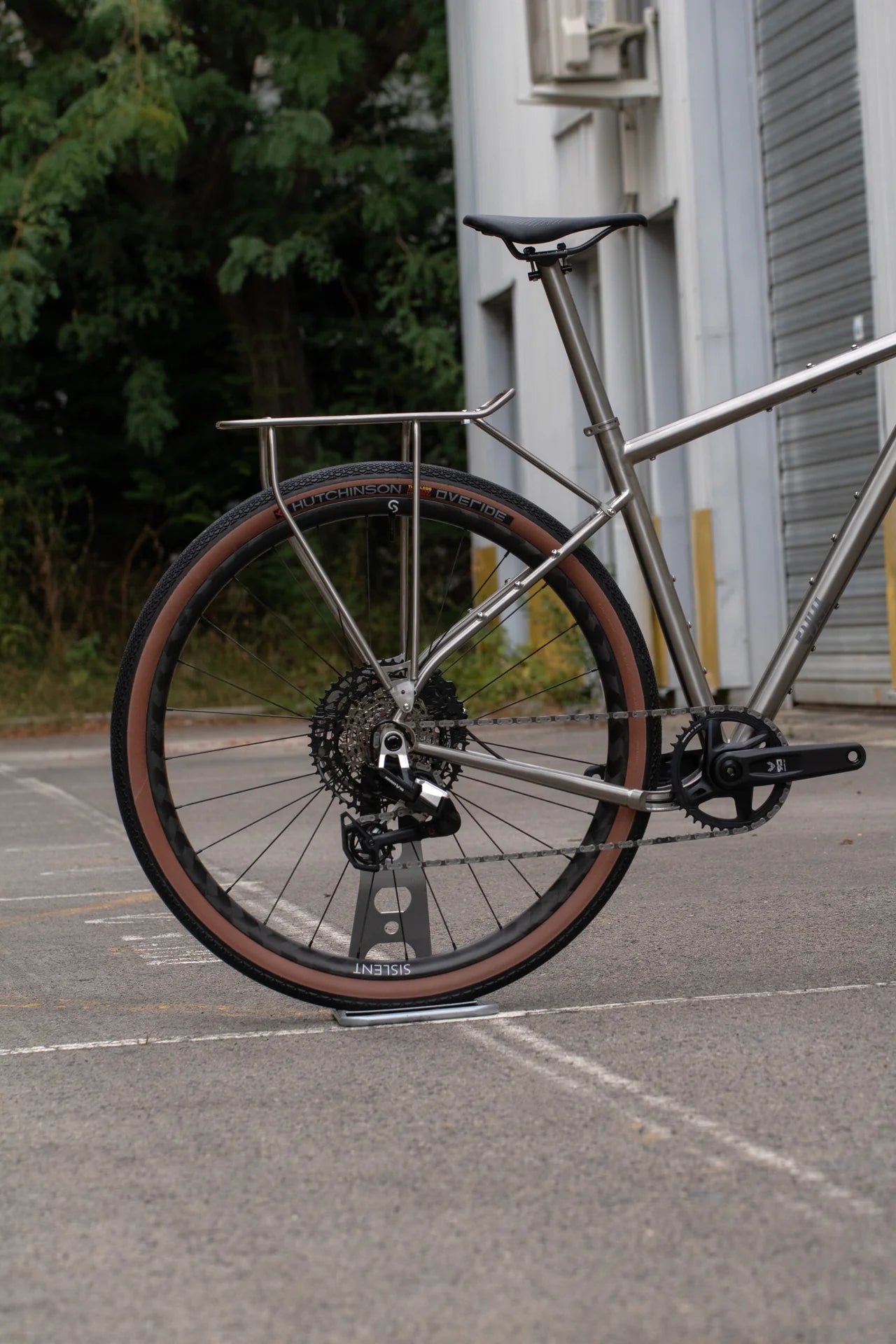 porte bagage gravel bike Mother Load Adjustable Titanium Rack