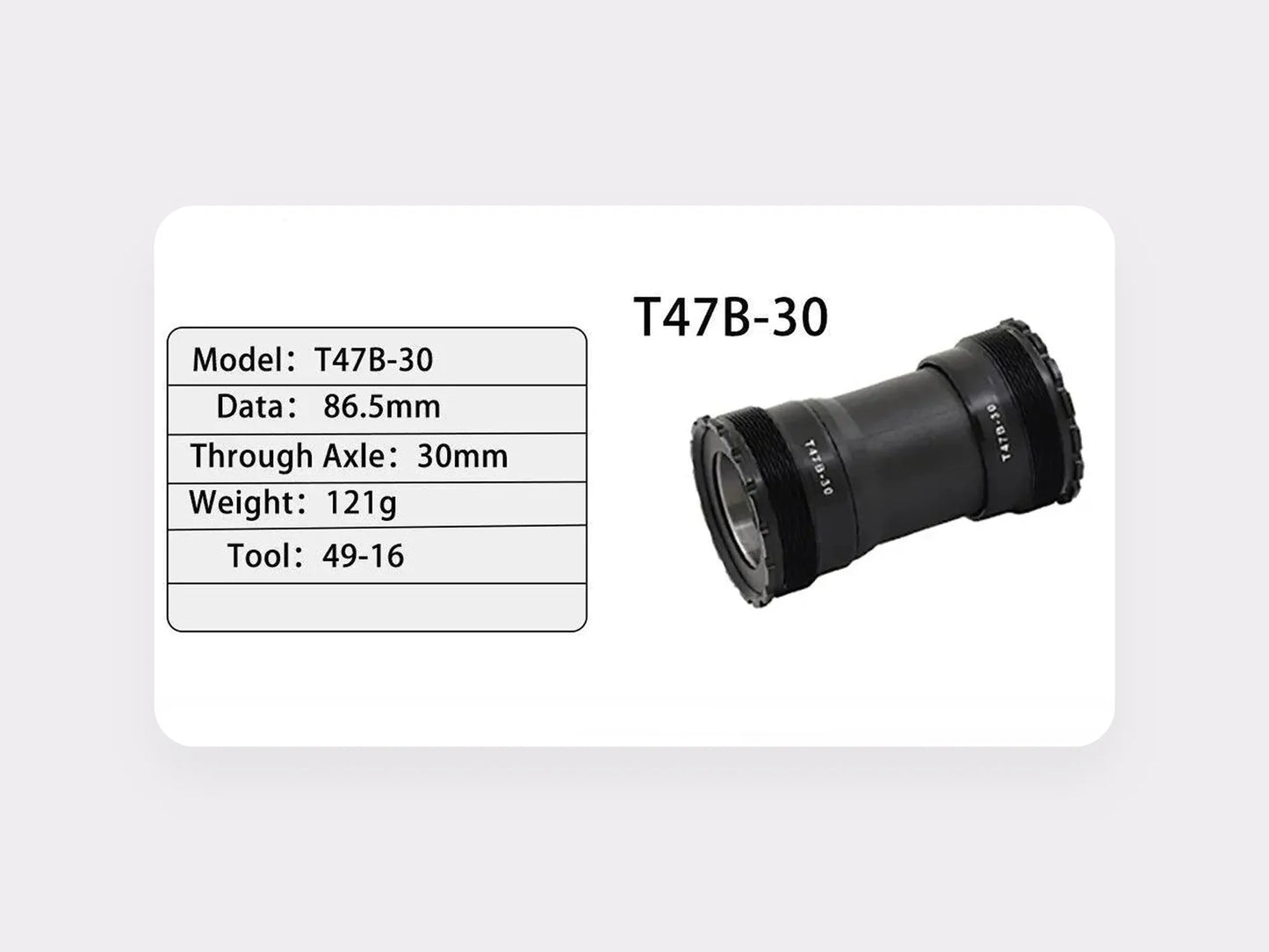 Gineyea T47 bottom bracket
