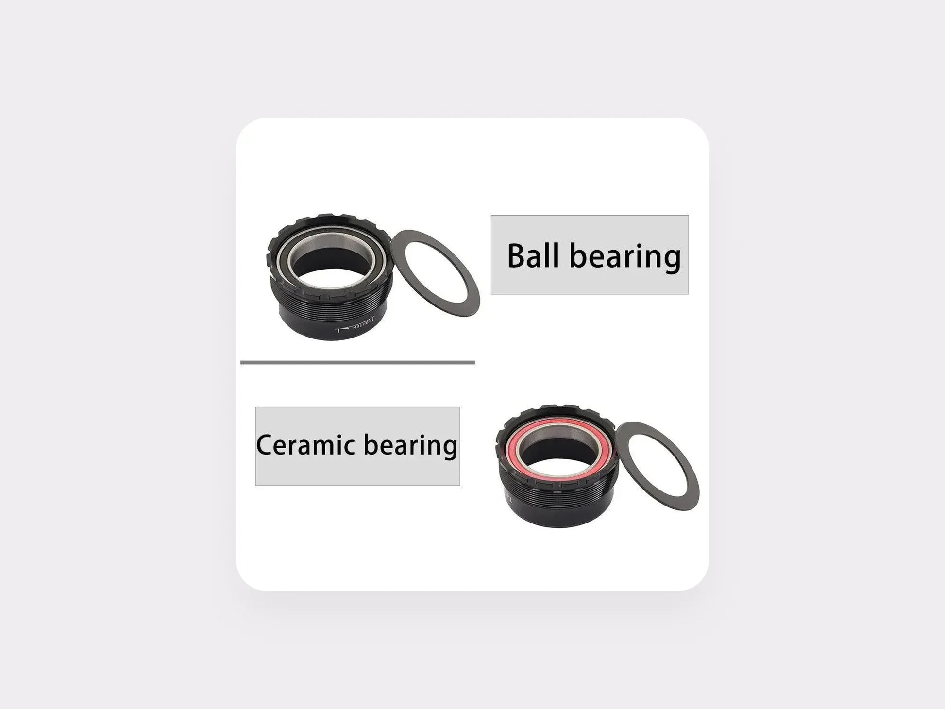 Blackbearing Boitier de pedalier t47-68/73-24 & gxp - SKF Blackbearing Boitier de pedalier t47-68/73-24 & gxp - SKF