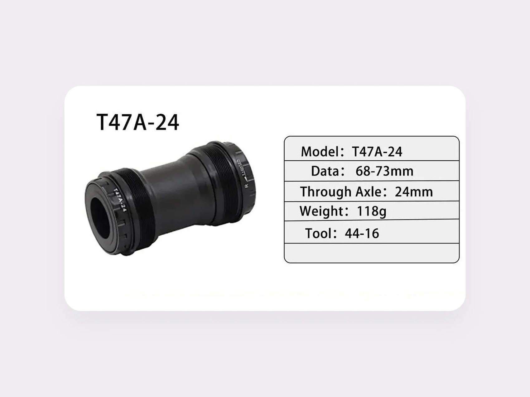 Gineyea T47 bottom bracket