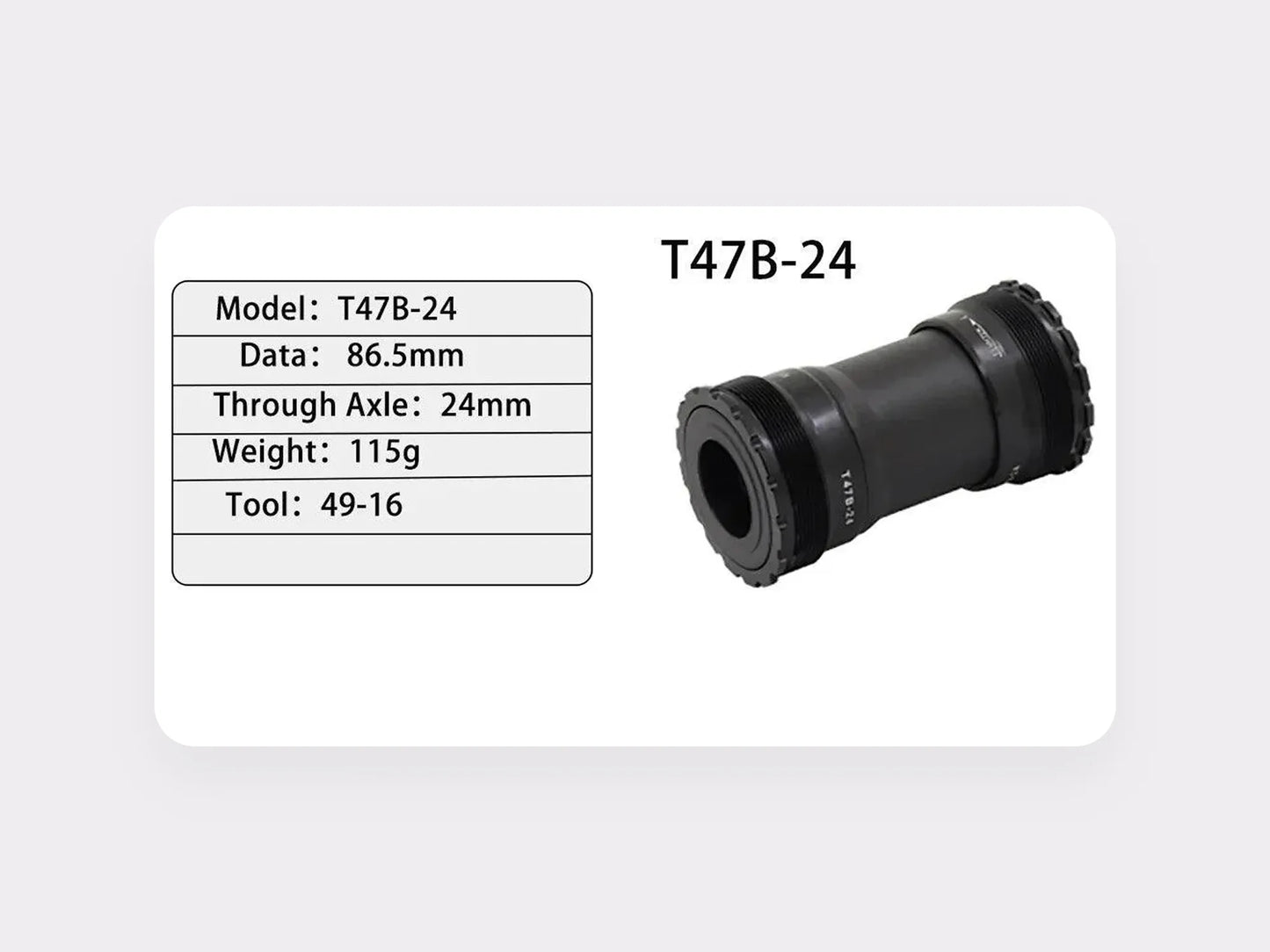 Gineyea T47 bottom bracket