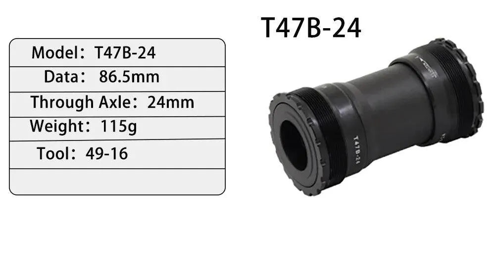 BOITIER DE PEDALIER | TT-BICY | T47 - CYKL.STORE