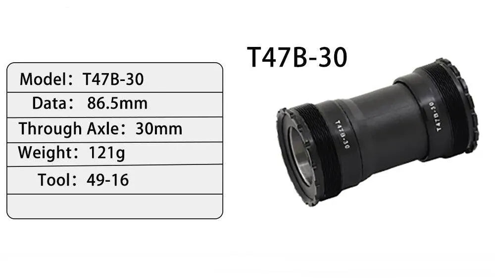 BOITIER DE PEDALIER | TT-BICY | T47 - CYKL.STORE