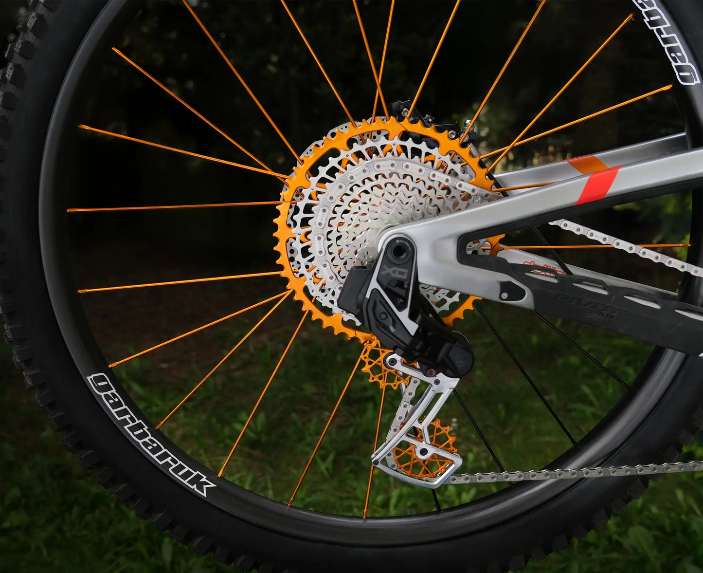 Cassette Garbaruk GEN2.0 T-Type 12v SRAM 10-52T montée sur VTT