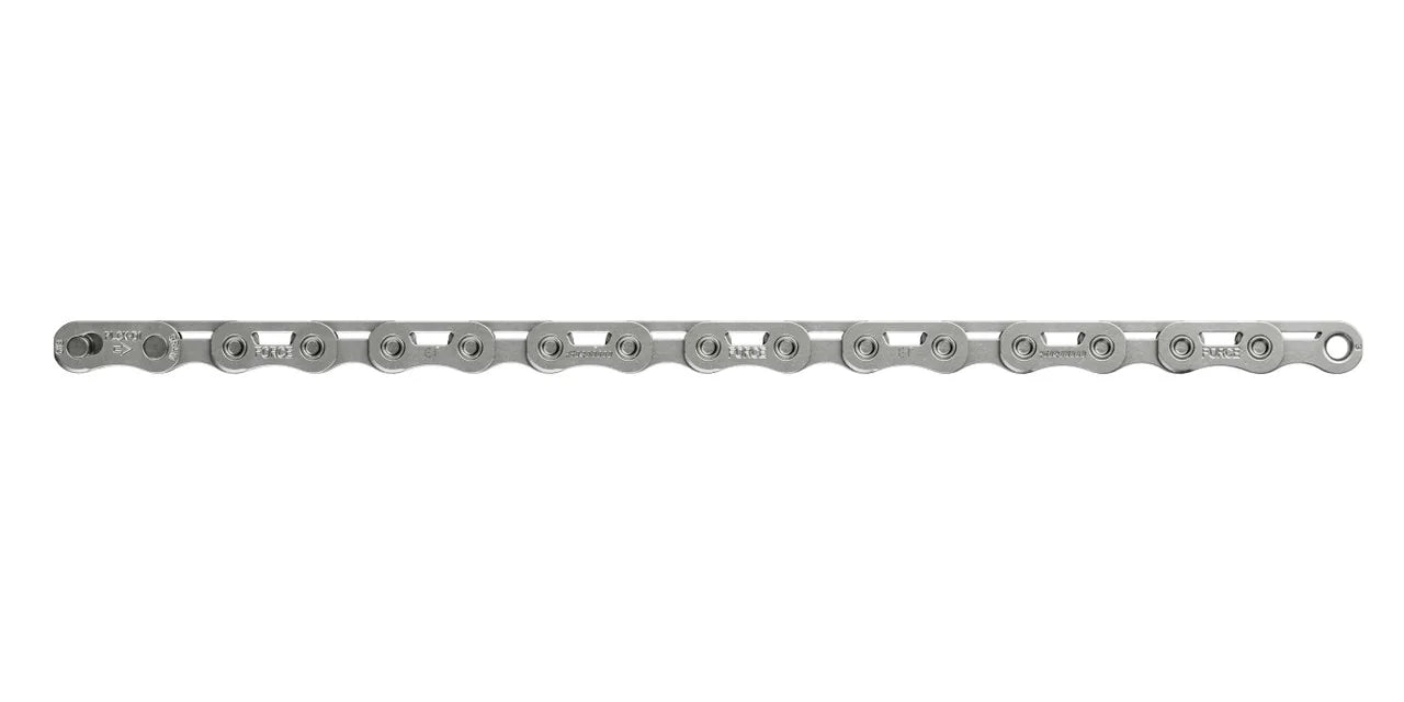 Chaîne SRAM Force 12V E1 Flattop couleur argent