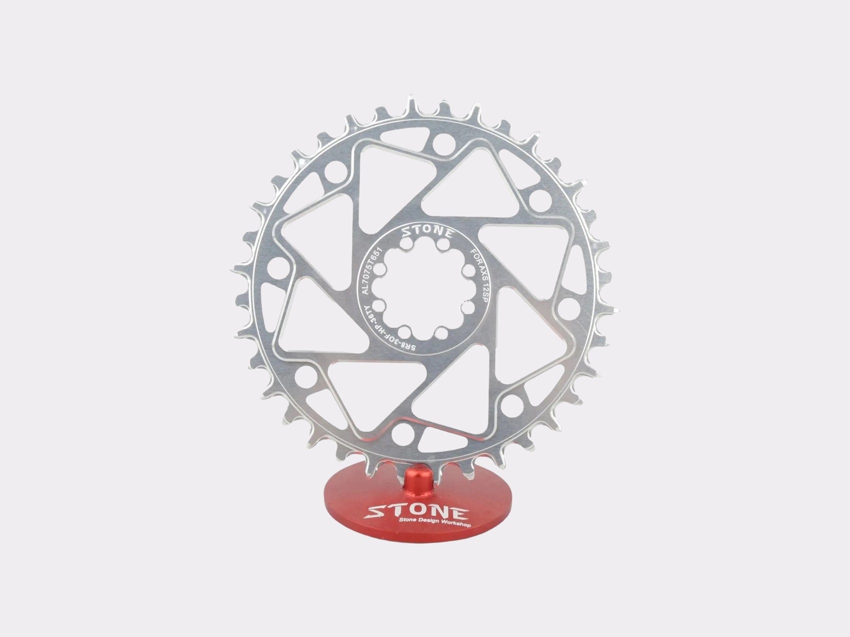 Stone Direct mount SRAM T-TYPE plateau VTT argent