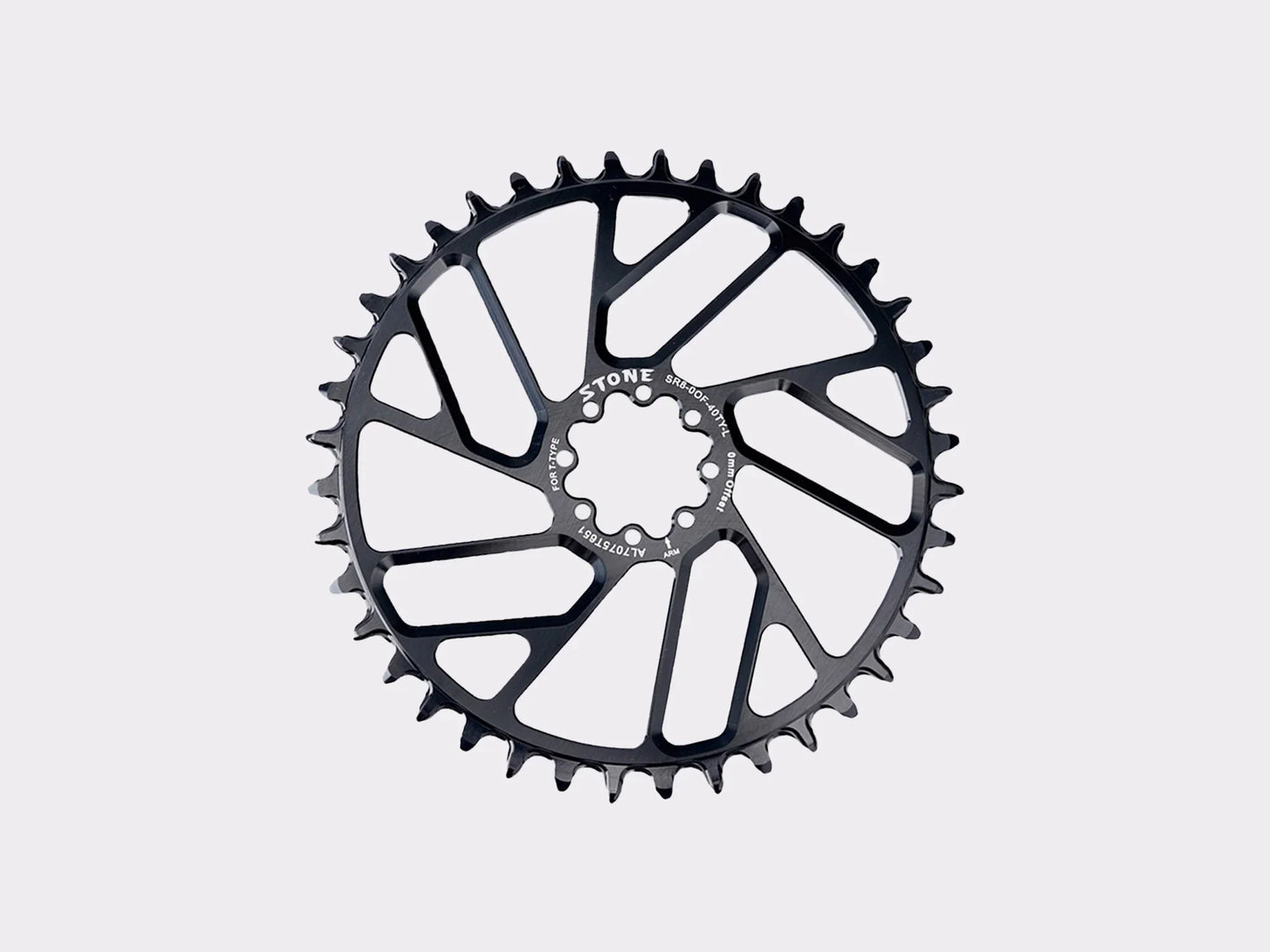 Plateau Stone Direct Mount pour chaîne SRAM Flattop. Compatible avec la gamme XPLR et Eagle