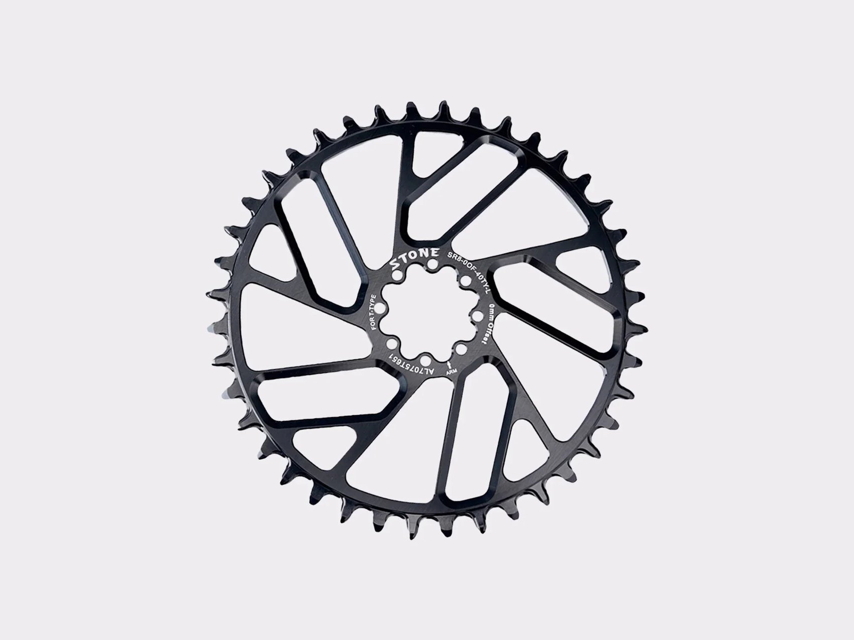 Plateau Stone Direct Mount pour chaîne SRAM Flattop. Compatible avec la gamme XPLR et Eagle