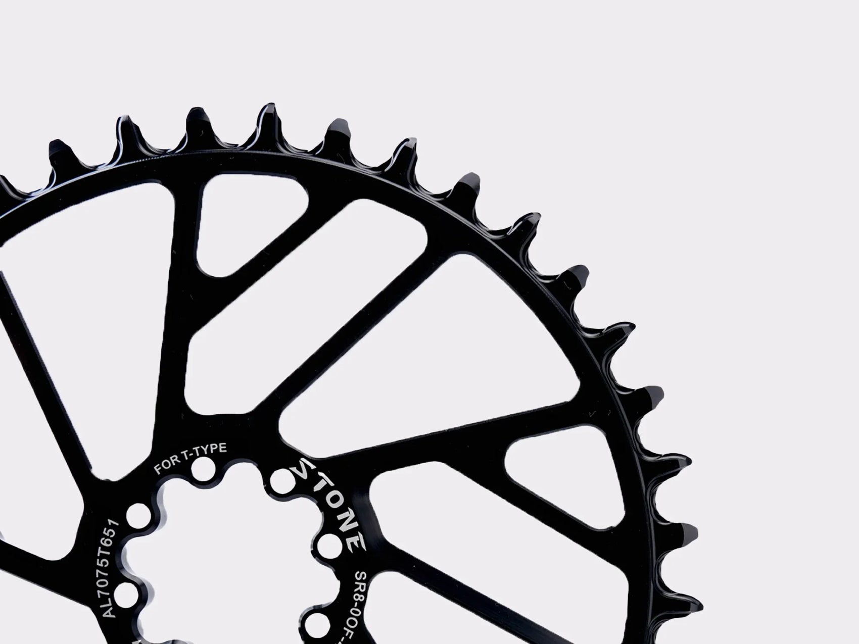 Plateau Stone Direct Mount pour chaîne SRAM Flattop. Compatible avec la gamme XPLR et Eagle