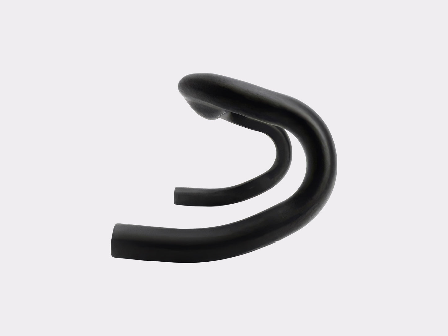 Vue arrière montrant la transition entre la zone de serrage et les sections profilées intégrant le passage des durites.