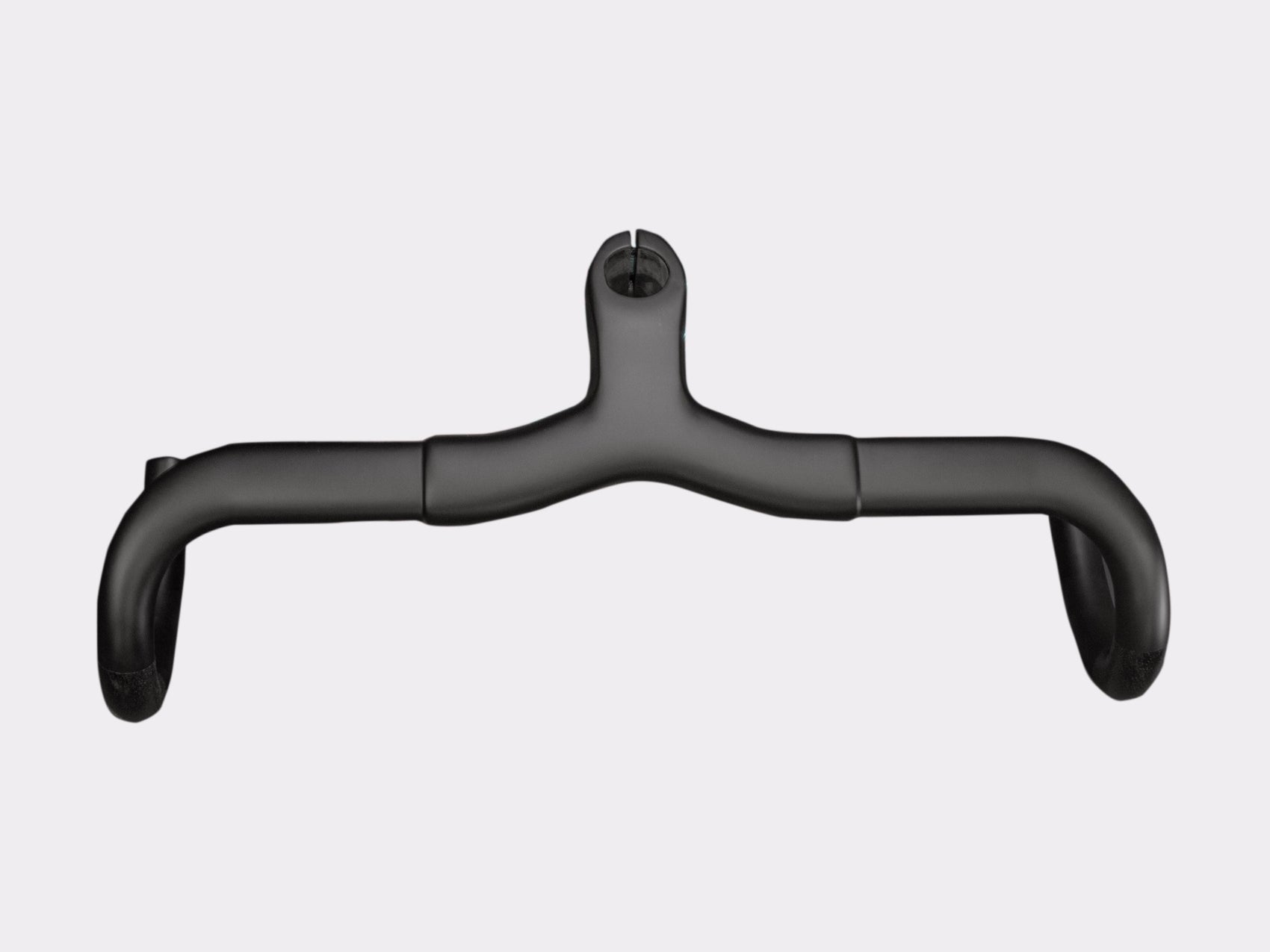 Cockpit gravel carbone CYKL G01, vue de dessus détaillant l'interface de direction OD2 et l'ergonomie du cintre.