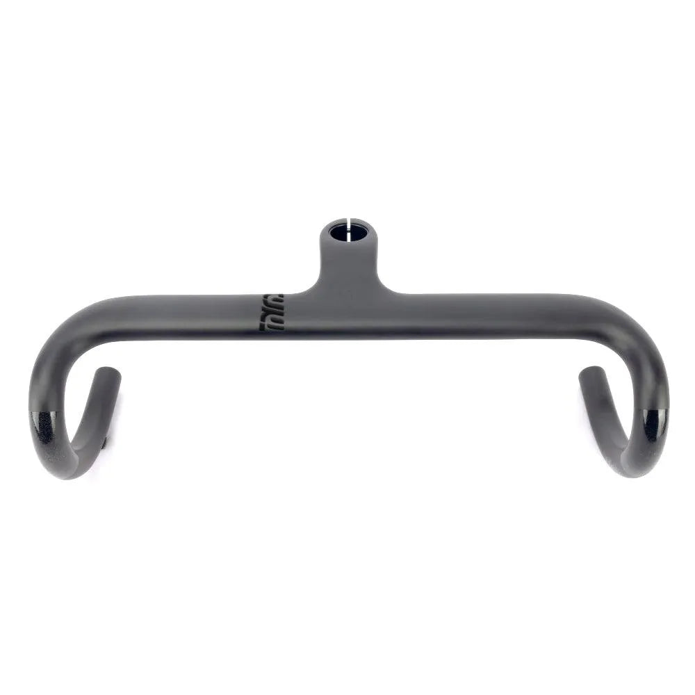 AERONOVA Integrated Carbon Fiber Road Bike Handlebar With Stem, Internal Routing, 360g
