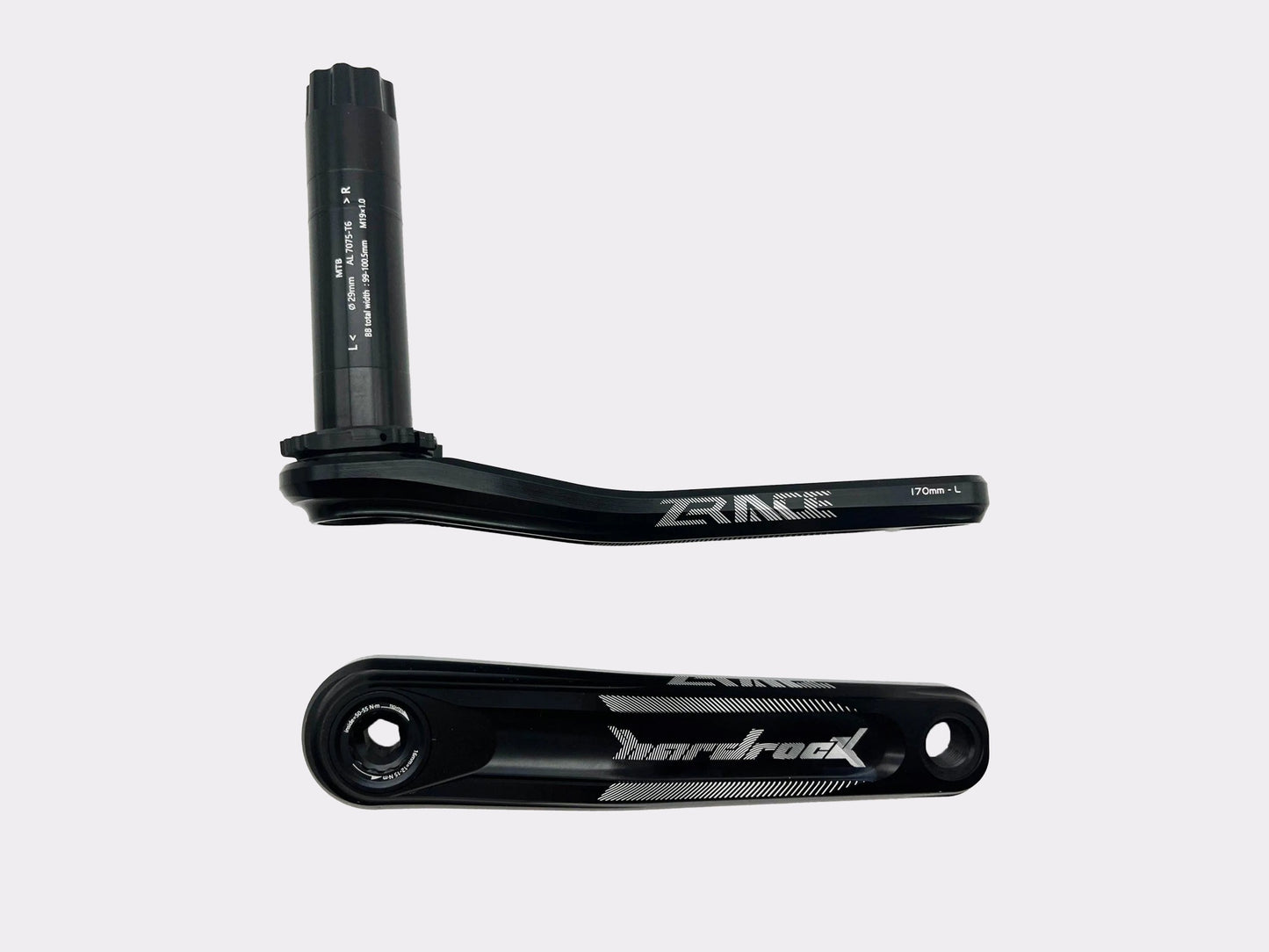 Manivelles Zerace en aluminium pour VTT