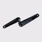 Pédalier complet Stone STONE en aluminium noir anodisé avec axe au standard SRAM DUB