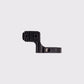 Support sacoche de guidon Cyclite Nano Handle Bar Mount 01, vue de dessus isolée illustrant la vis de serrage en acier inoxydable et la plateforme d'ancrage déportée.