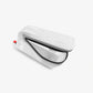 Sacoche de selle velo etanche Cyclite Saddle Bag Nano 01 blanche zip ouvert vue de dessus (Blanc)
