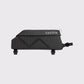 Sacoche de cadre gravel Cyclite Top Tube Bag 03 noire vue de profil et rabat magnétique (Noir)