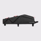 Vue latérale de la sacoche de cadre CYCLITE Top Tube Bag Large 02 noire, format grande capacité pour ultra-distance. (Noir)