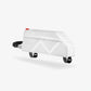 Sacoche de tube supérieur ultralégère Cyclite Top Tube Bag 03 grise avec sangles auto-agrippantes (Blanc)