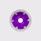 Disque de frein CHASER 0-AERO 160mm. Noyau aérodynamique en aluminium 7075 T6 violet et piste en acier inoxydable SUS420. Interface Centerlock. (Violet)