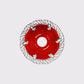 Disque de frein CHASER 0-AERO 160mm. Noyau aérodynamique en aluminium 7075 T6 rouge et piste en acier inoxydable SUS420. Interface Centerlock. (Rouge)