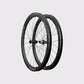 Paire de roues Elitewheels Drive G42 de trois-quarts finition argentée (Argent)