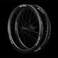 Roues Elite MARVEL II 50D vue latérale – jantes 50 mm pour performance aéro équilibrée