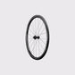 Roue avant carbone Elitewheels Marvel II 36D freinage disque Center Lock avec rayons plats Alpina Aero (Noir) (36 mm)