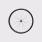 Roue carbone profil 36mm Elitewheels Marvel II Disc vue de profil sur fond neutre studio (Noir) (36 mm)