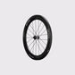 Roue de velo de route Elitewheels Marvel II 65D avec roulements ceramique et rayons plats Alpina Aero (Argent) (65 mm)