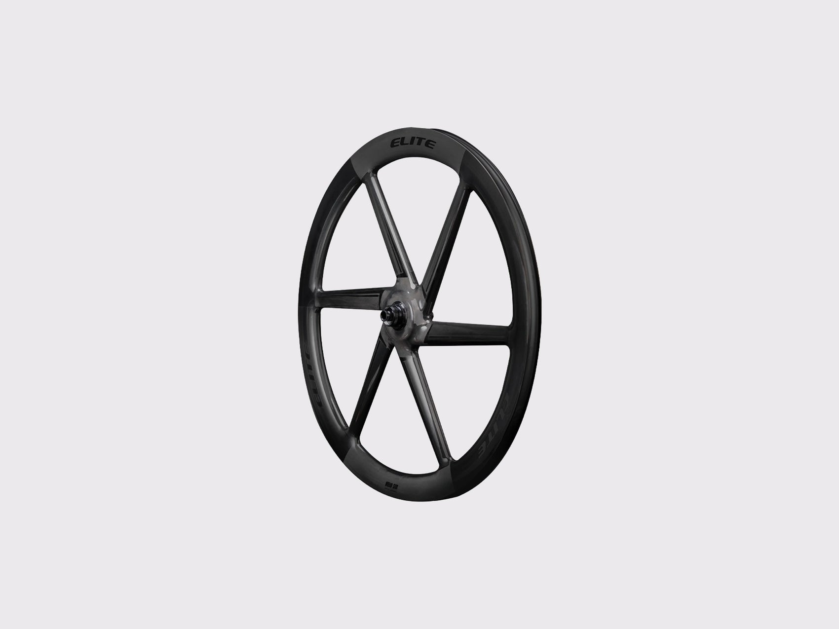 Roue avant carbone a 6 batons Elitewheels Velo Six II Disc profil aero 50mm