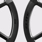 Detail de la jante en carbone brut verni Glossy Raw Carbon Elitewheels Velo Six II