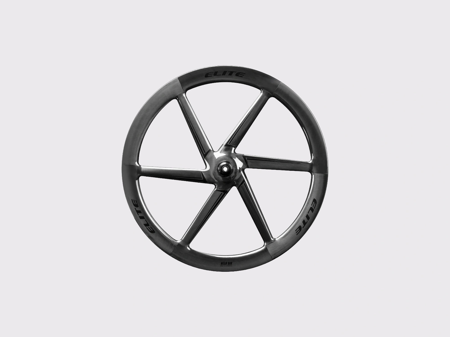 Roue de route et triathlon monobloc en carbone Elitewheels Velo Six II freinage Center Lock