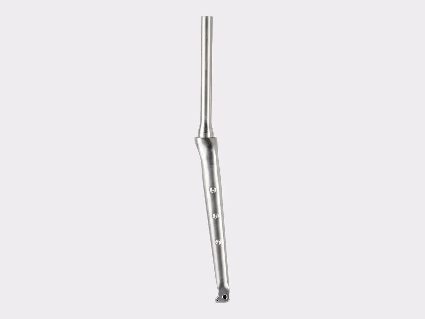 Fourche gravel titane CYKL avec œillets inserts pour garde boue (Brut titane) (œillets)
