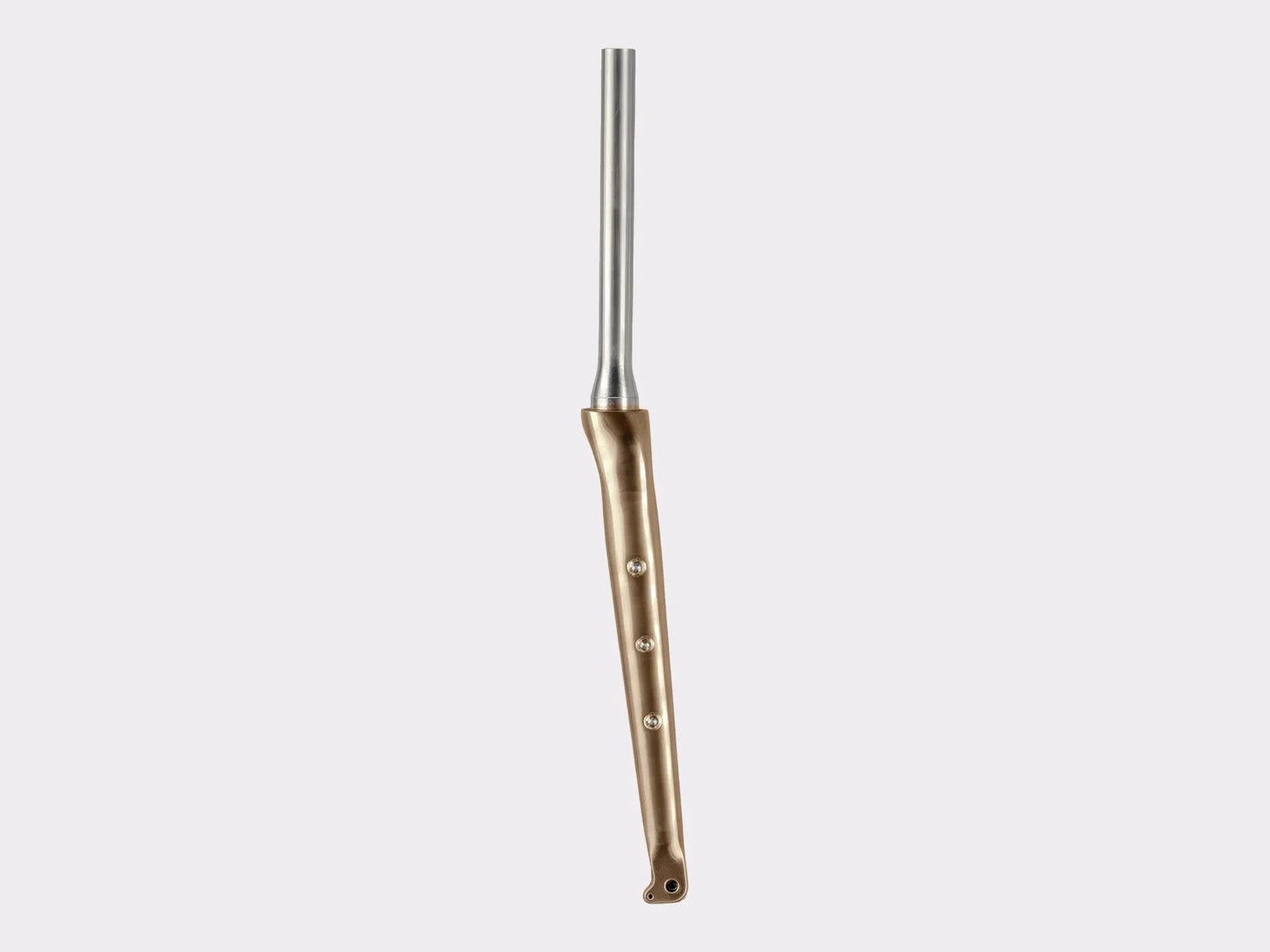 Fourche gravel titane RAAVE CYKL anodisée couleur bronze (Bronze)
