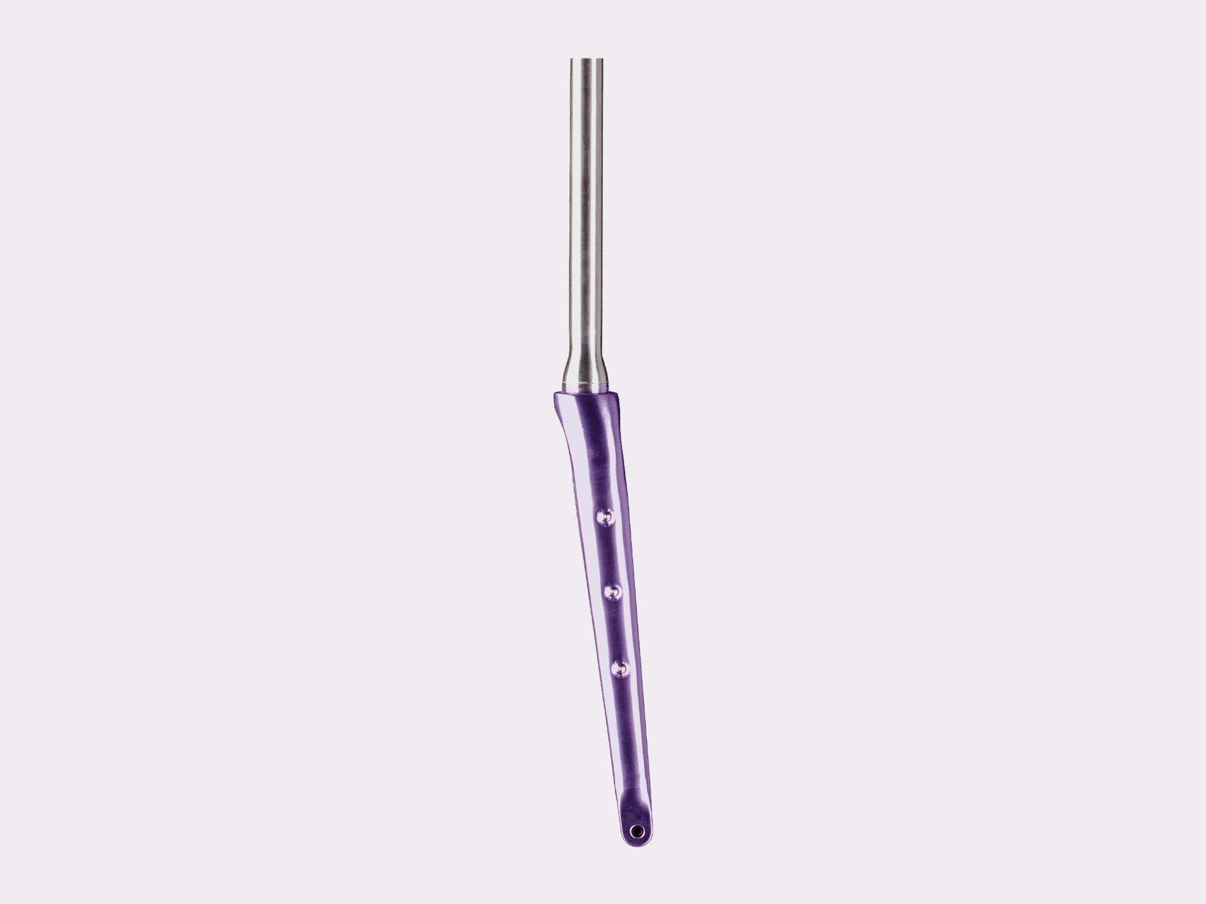 Fourche gravel titane SWIIFT CYKL anodisée couleur violet