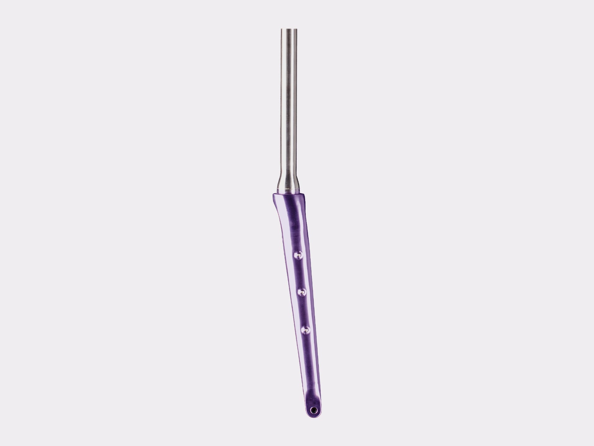 Fourche gravel titane SWIIFT CYKL anodisée couleur violet