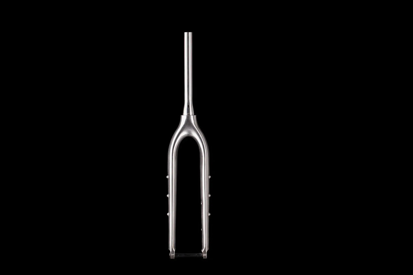 Détail de la fourche en titane CYKL 29 pouces avec fixation pour bikepacking