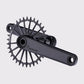 Pédalier XC VTT Garbaruk axe DUB (Noir)