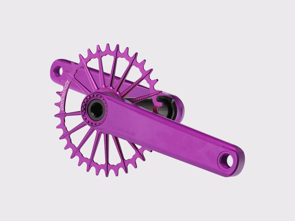 Pédalier XC VTT Garbaruk axe DUB (Violet)