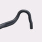 Close-up of the Ritchey WCS VentureMax alloy handlebar drop showing the ergonomic Bio-bend profile and matte black finish.