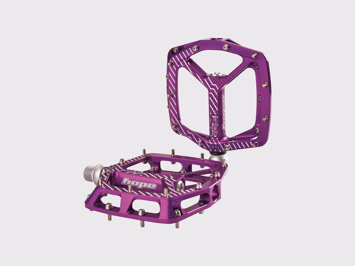 Pédale plate Hope F22 (Violet)