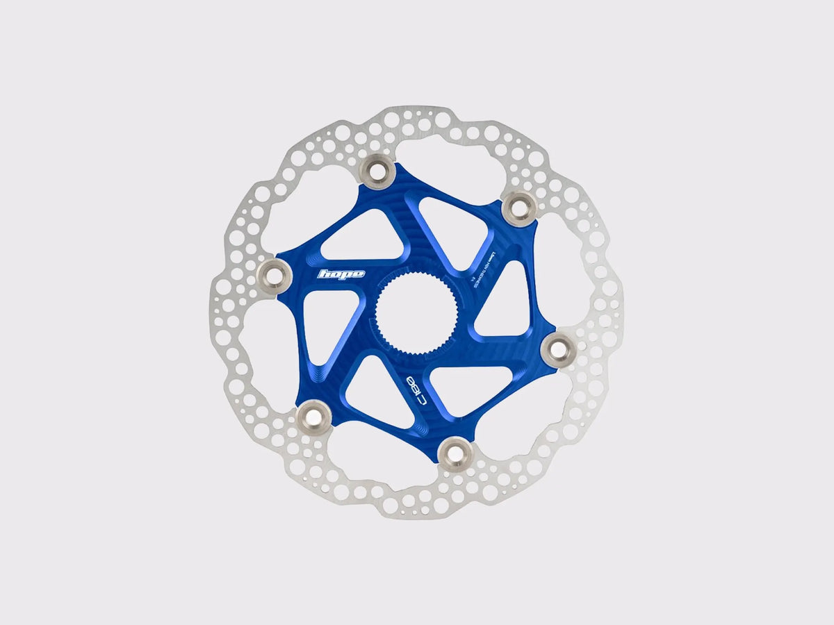 Disque de frein Hope Floating Center Lock MTB (Bleu)