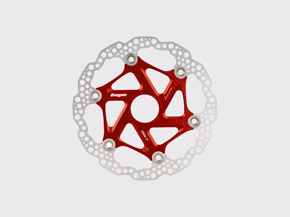 Disque de frein Hope Floating Center Lock MTB (Rouge)