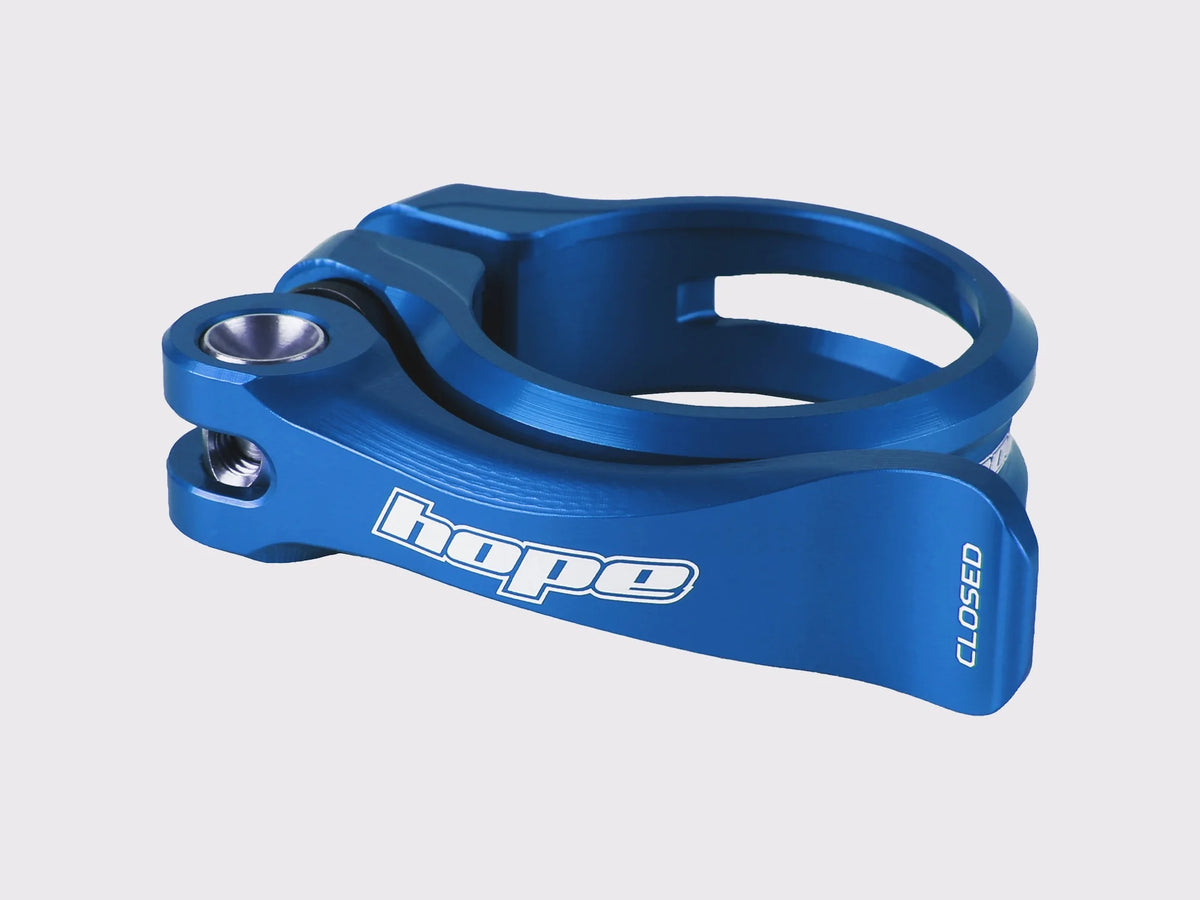 Collier de selle Hope Seat Clamp QR (Bleu)