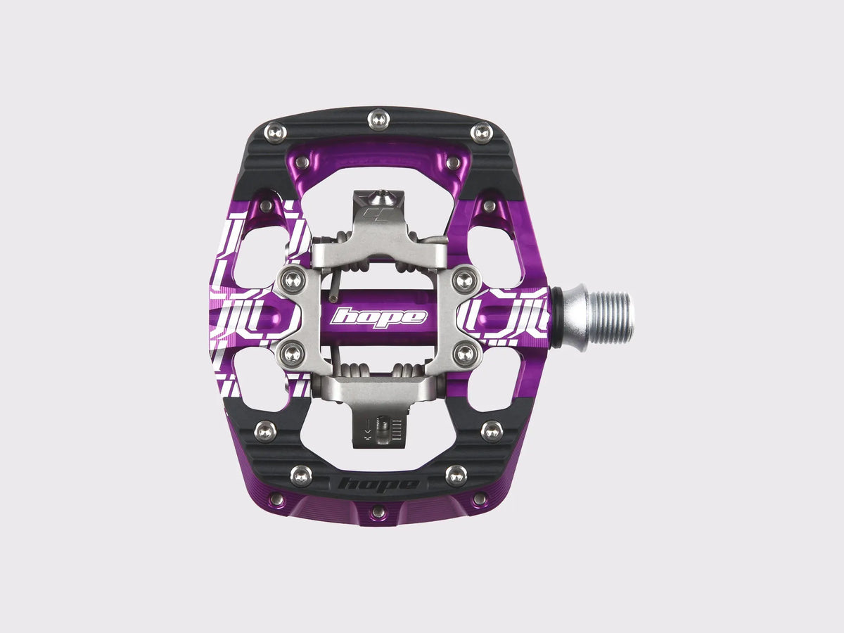 Pédale automatique Hope Union GC gravity clip (Violet)